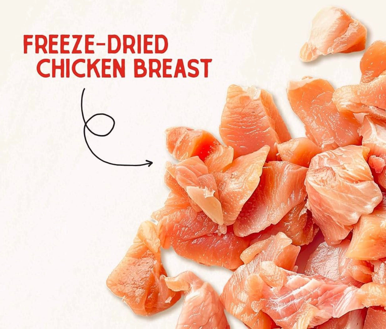 Stella & Chewy's Freeze-Dried Raw Chicken Breast Dog Treats - 3-Pack (2.75oz Each)