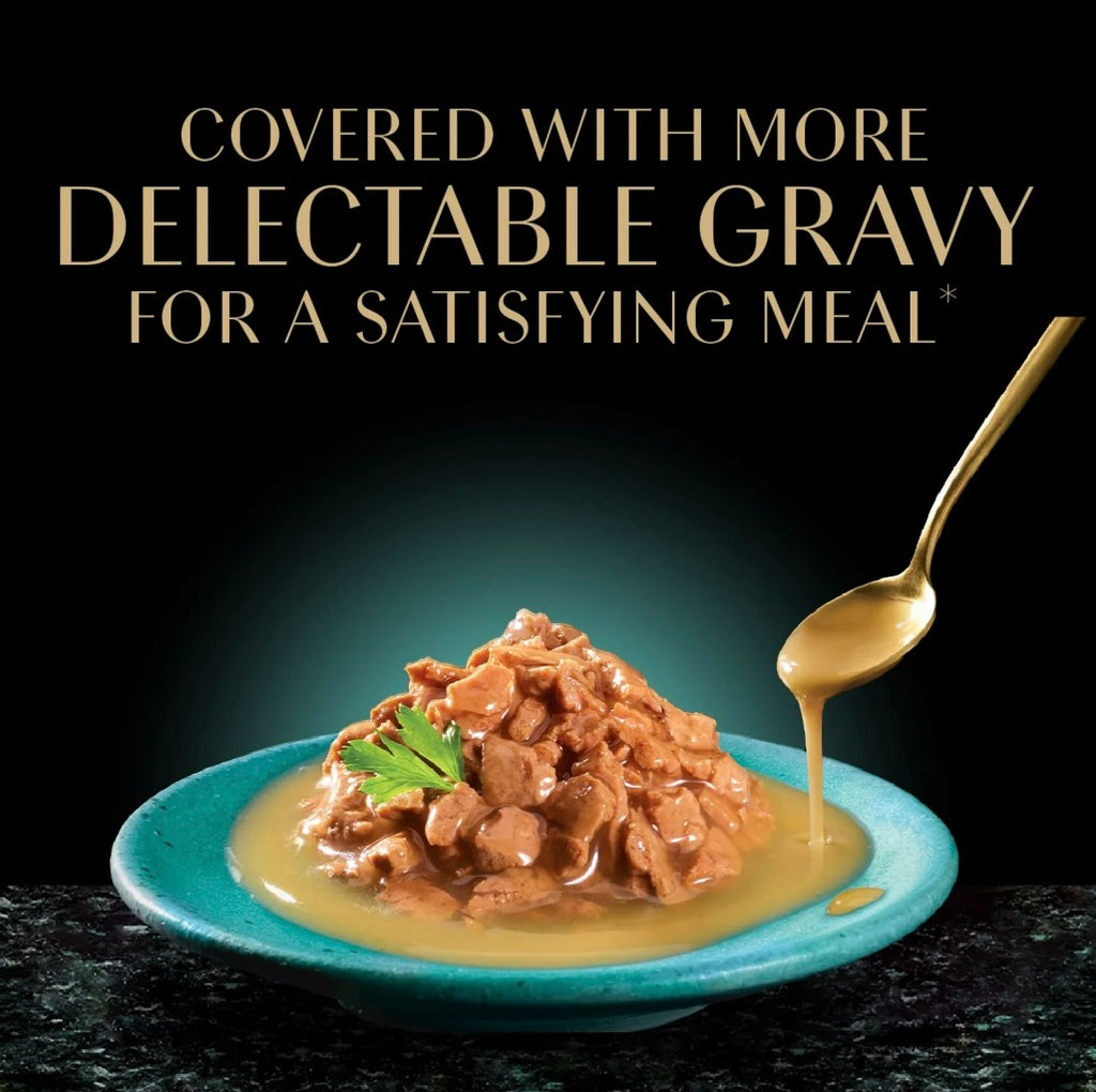 Sheba Gravy Indulgence Entree In Extra Gravy Variety Pack Cat Food, 2.6 Oz Twin-Pack Trays, 24 Count