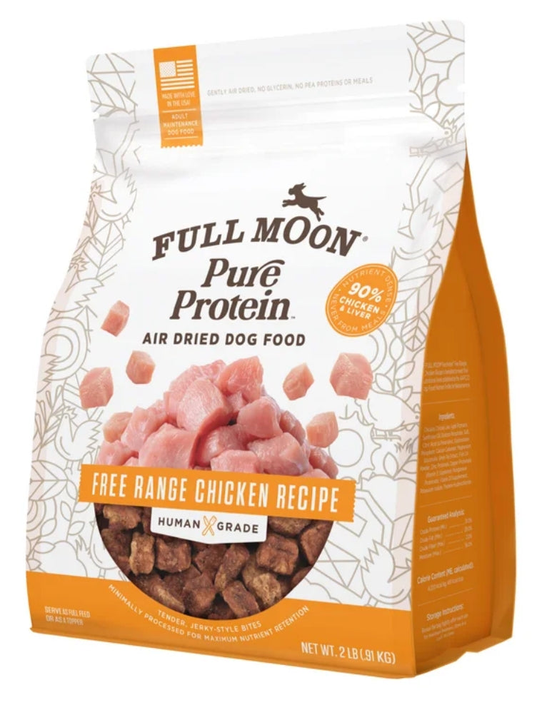 Full Moon Air Dried Chicken Dog Food (Premium Feed, 32 Ounces)