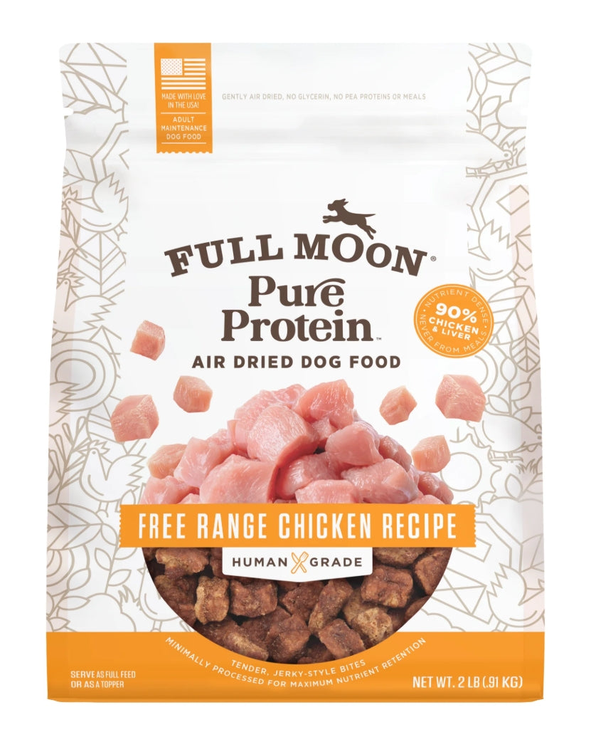Full Moon Air Dried Chicken Dog Food (Premium Feed, 32 Ounces)