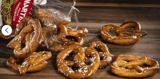 Martin's Handmade, Hand Twisted Pretzels with Salt, Bulk 3 lb. Box