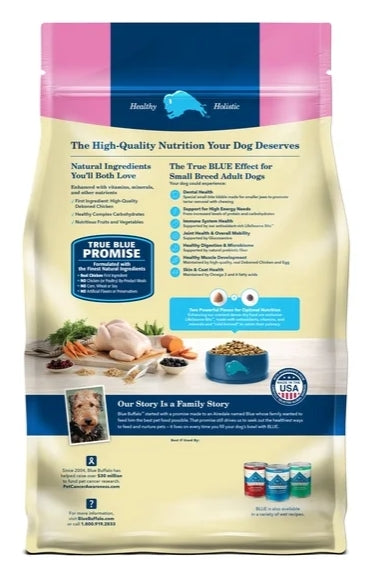 Blue Buffalo Life Protection Formula Small Breed Dry Dog Food Chicken & Brown Rice 5 lbs.
