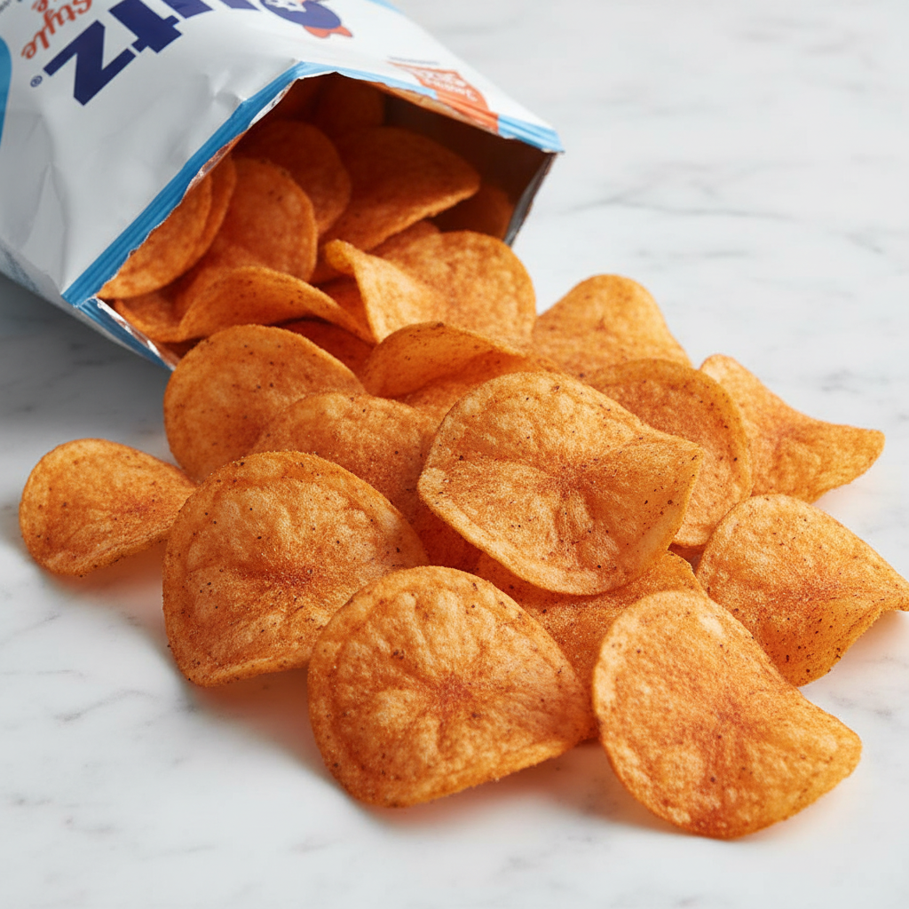4 Pack UTZ Carolina Style BBQ Chips (7.75 oz Each)
