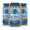 Blue Buffalo Bursts Crunchy & Creamy Cat Treats – Paw-Lickin' Chicken 12 oz Tub (3-Pack)