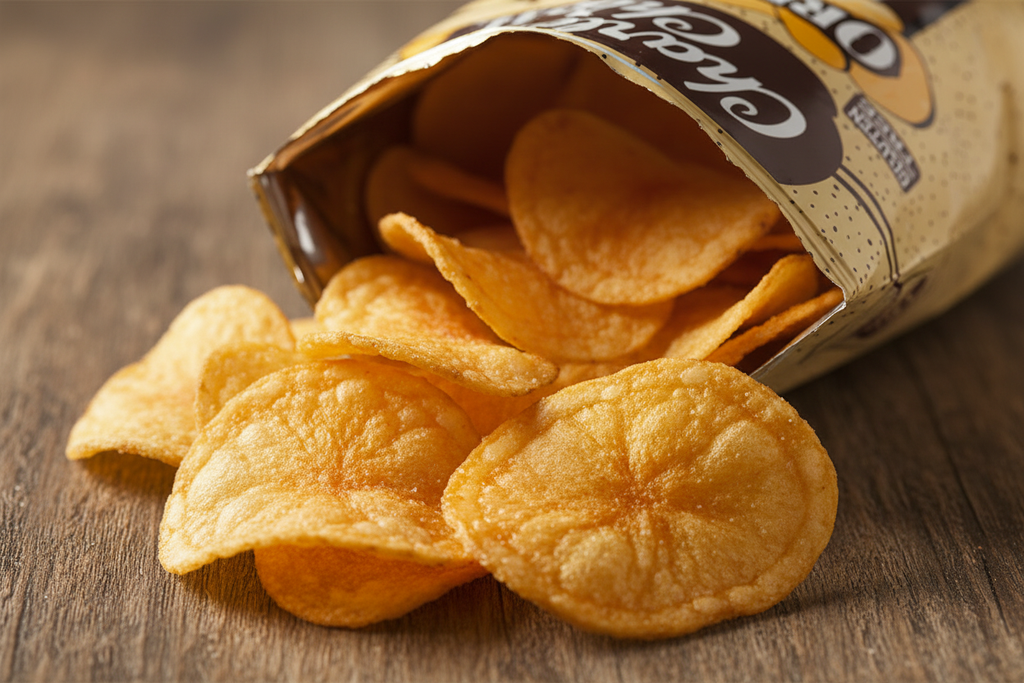 Charles Chips Original Potato Chips - 3 Bag Bundle (3 x 8 oz)