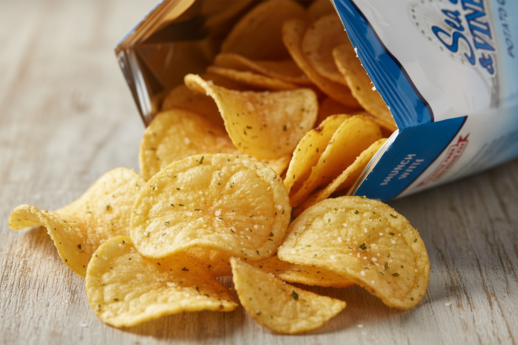 Martin's Sea Salt & Vinegar Potato Chips - 4 Bag Bundle