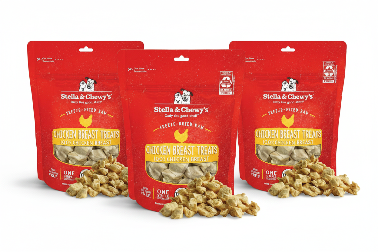 Stella & Chewy's 3-Pack Chicken Breast Treats