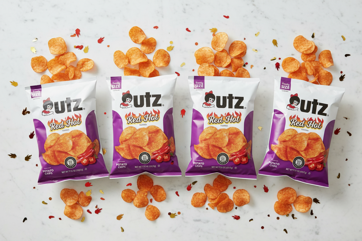 Utz Red Hot 4-Pack Studio